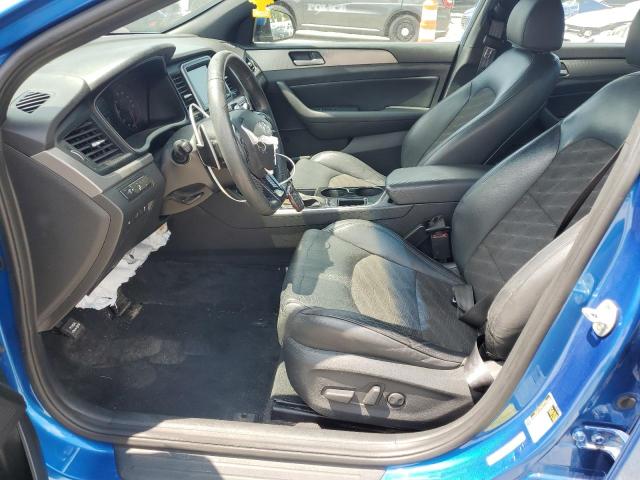  HYUNDAI SONATA 2018 Синий