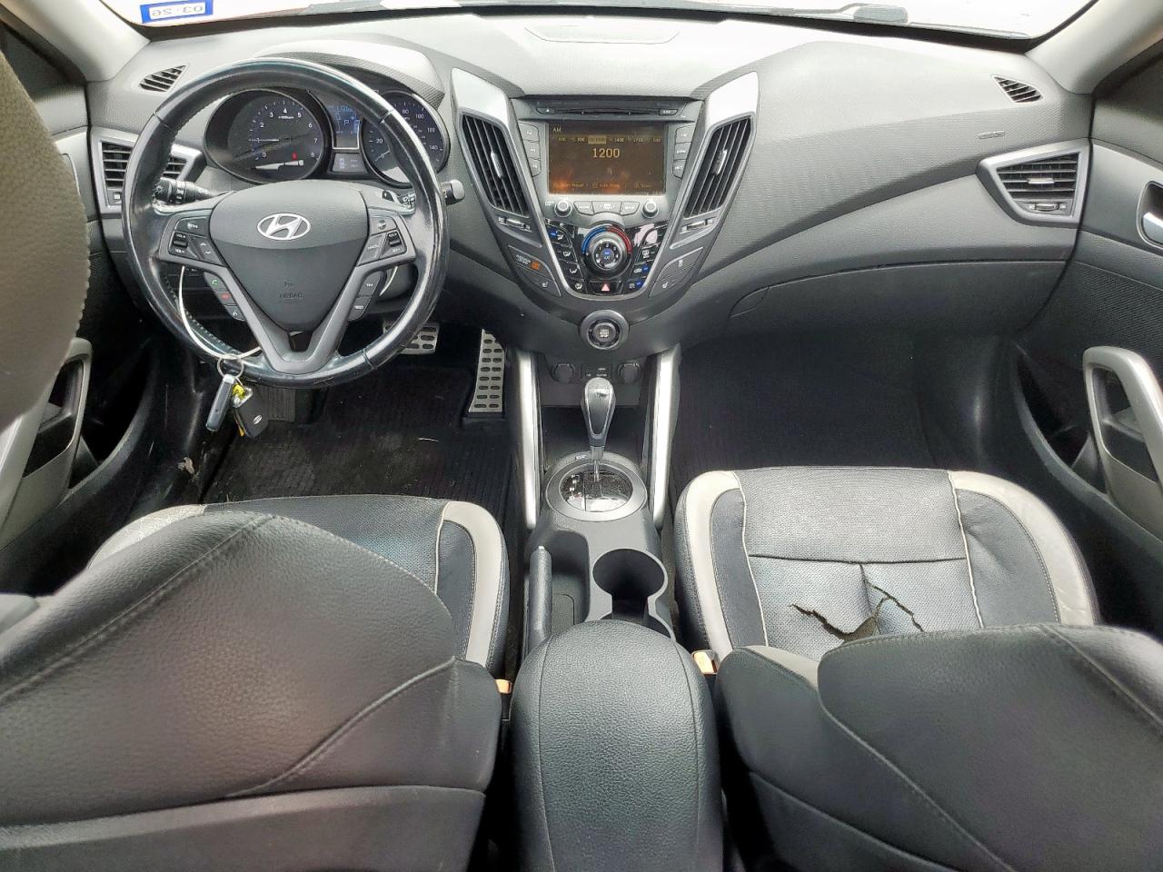 2015 Hyundai Veloster Turbo VIN: KMHTC6AE4FU236455 Lot: 63483755