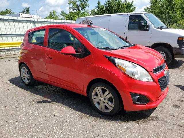 Hatchbacks CHEVROLET SPARK 2014 Red