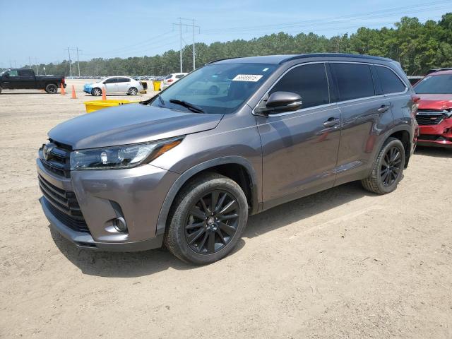 TOYOTA HIGHLANDER 2019 Серый