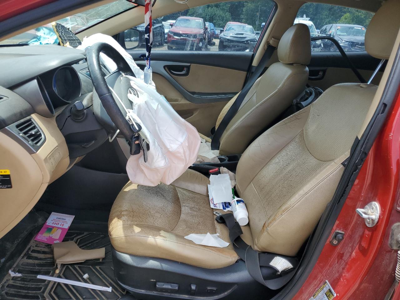 2013 Hyundai Elantra Gls VIN: KMHDH4AE2DU864991 Lot: 64762065