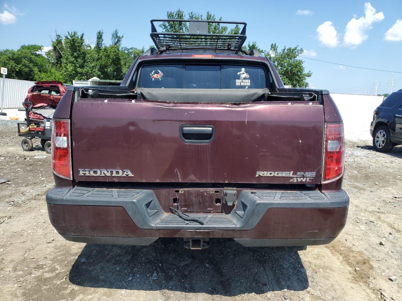 2009 Honda Ridgeline Rt VIN: 5FPYK16219B102196 Lot: 63267965