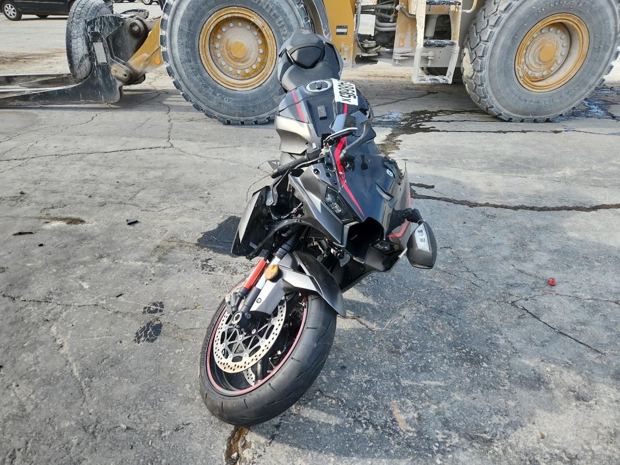 2022 Kawasaki Zx1002 L black null gas JKBZXVL18NA005782 photo #3