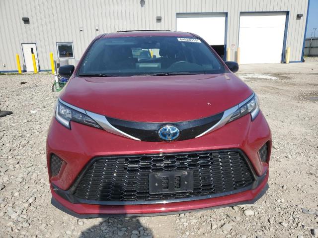  TOYOTA SIENNA 2022 Бургунди