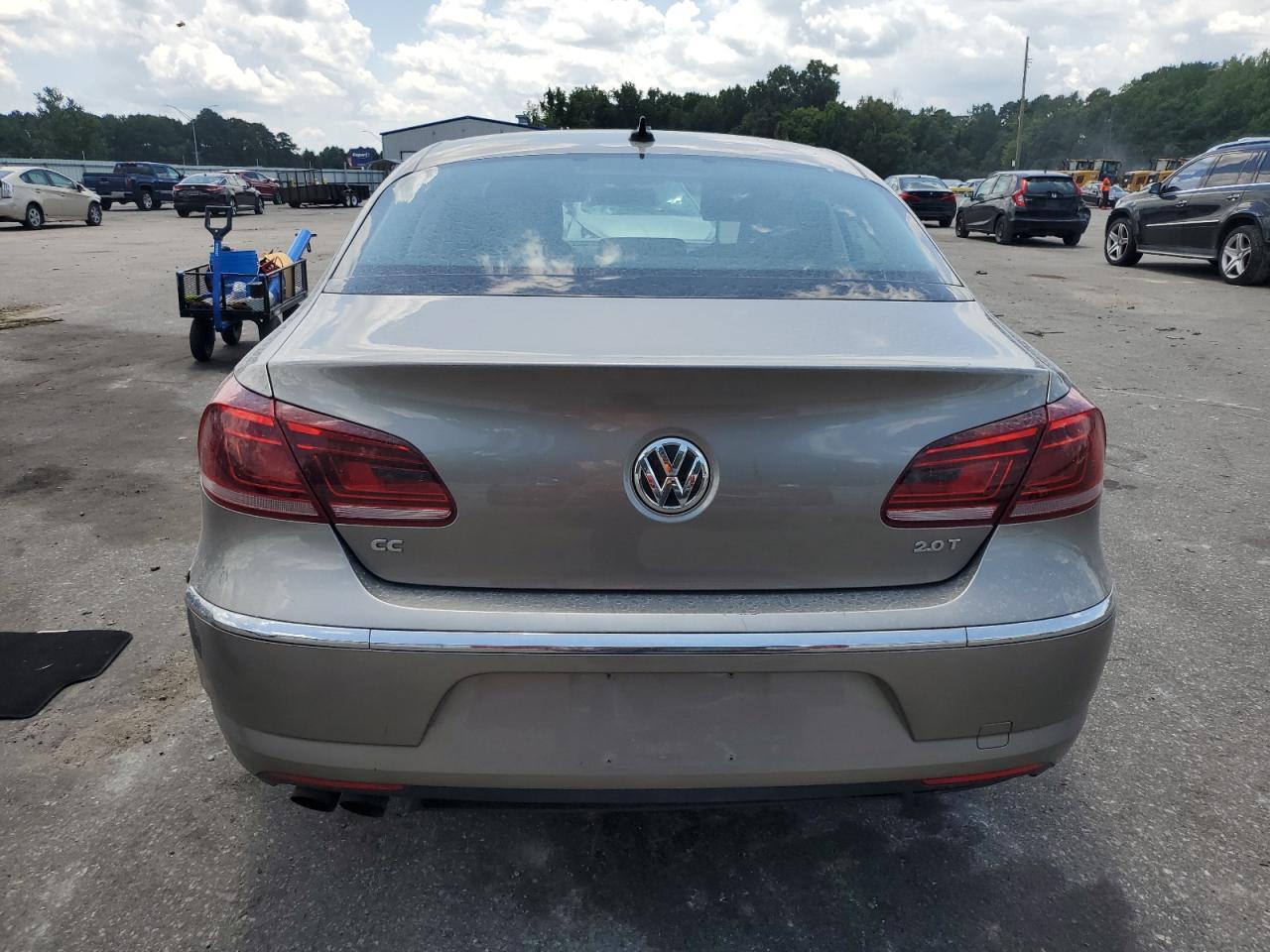 2013 Volkswagen Cc Sport VIN: WVWBN7AN8DE520825 Lot: 65534205