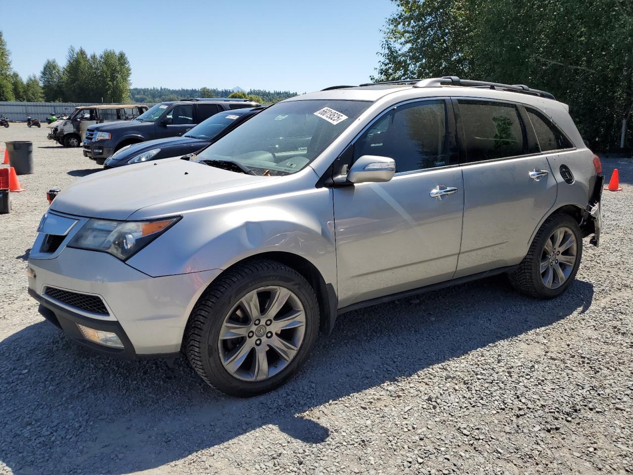 2012 Acura Mdx Advance VIN: 2HNYD2H88CH501032 Lot: 66019525