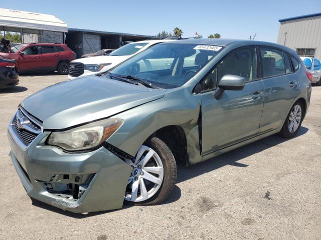  SUBARU IMPREZA 2015 Green