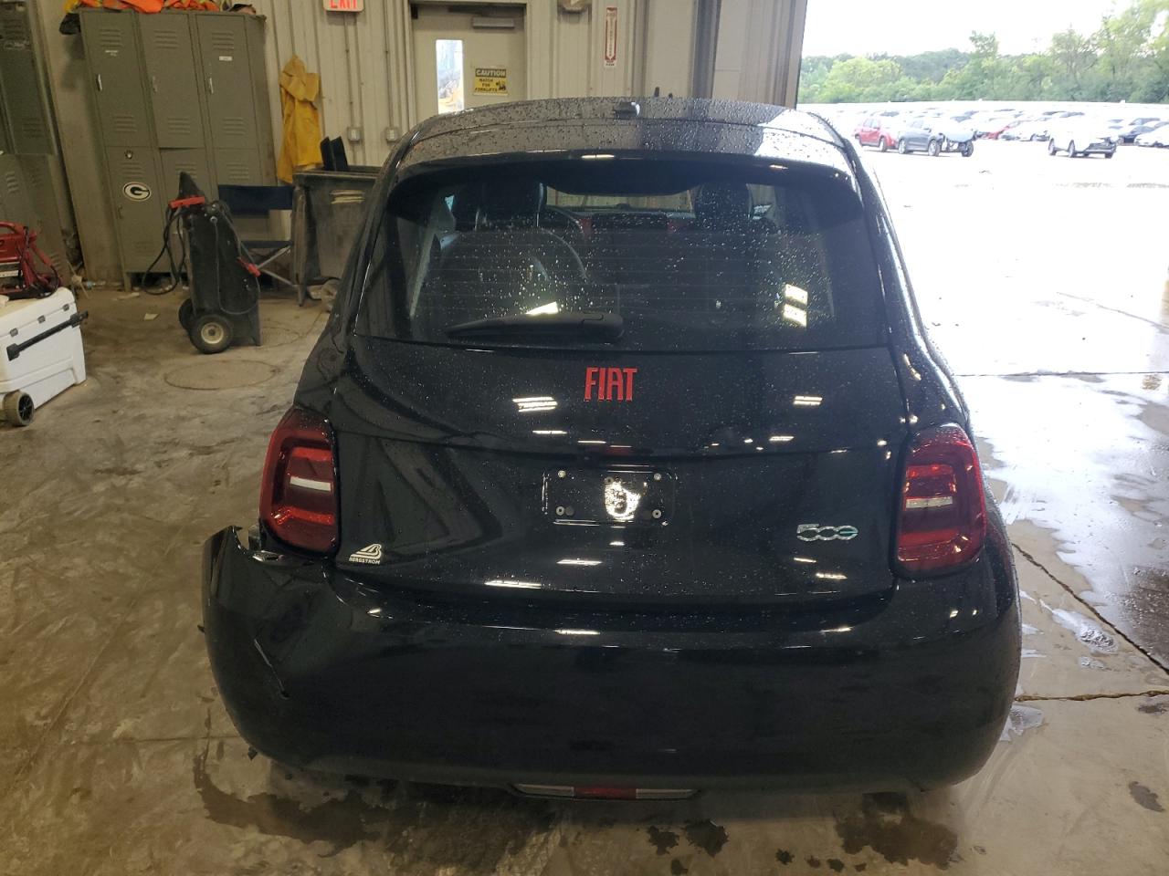 2024 Fiat 500 E Red VIN: ZFAFFAA46RX217208 Lot: 66848505