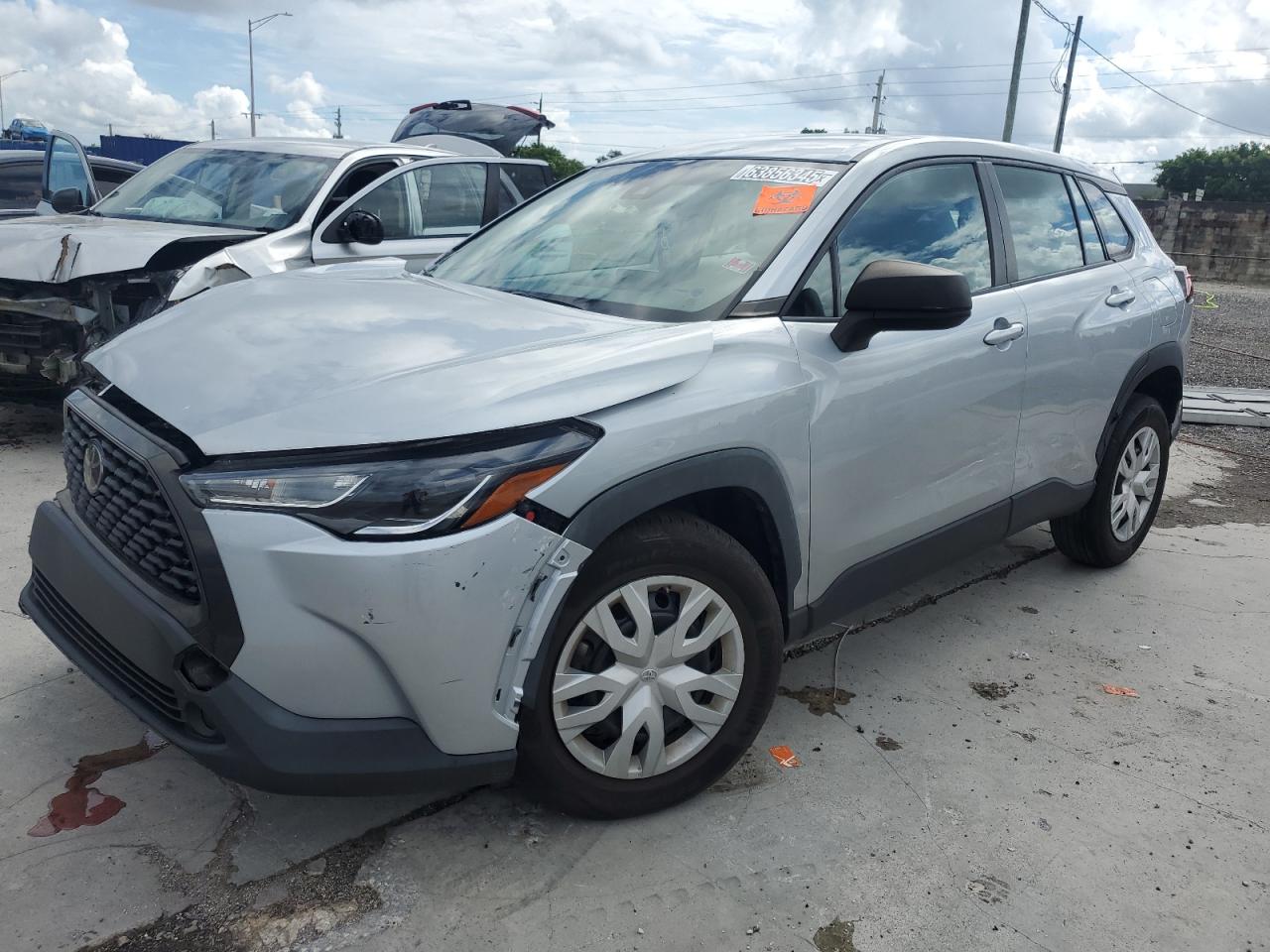 2022 Toyota Corolla Cross L VIN: 7MUAAAAG8NV009834 Lot: 63856345