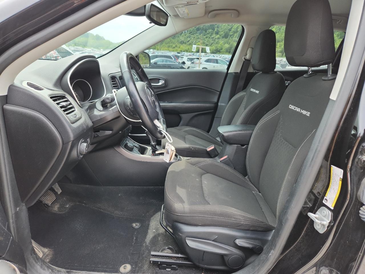 2021 Jeep Compass Sport VIN: 3C4NJDAB6MT596637 Lot: 64956345