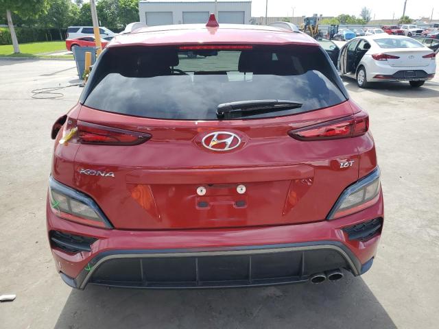 HYUNDAI KONA 2022 Czerwony