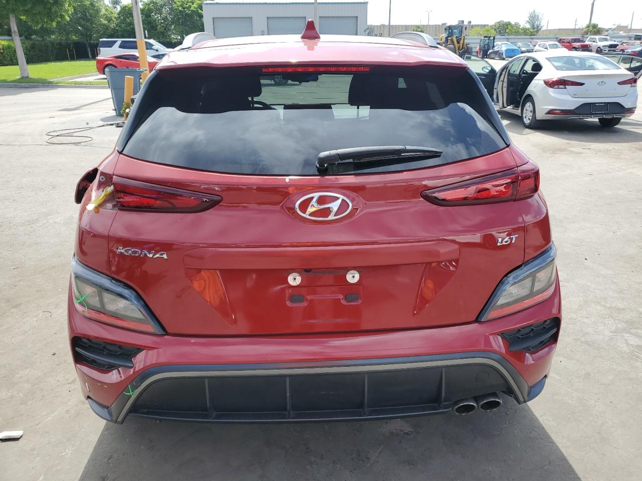 2022 Hyundai Kona N Line VIN: KM8K33A3XNU837313 Lot: 65372385