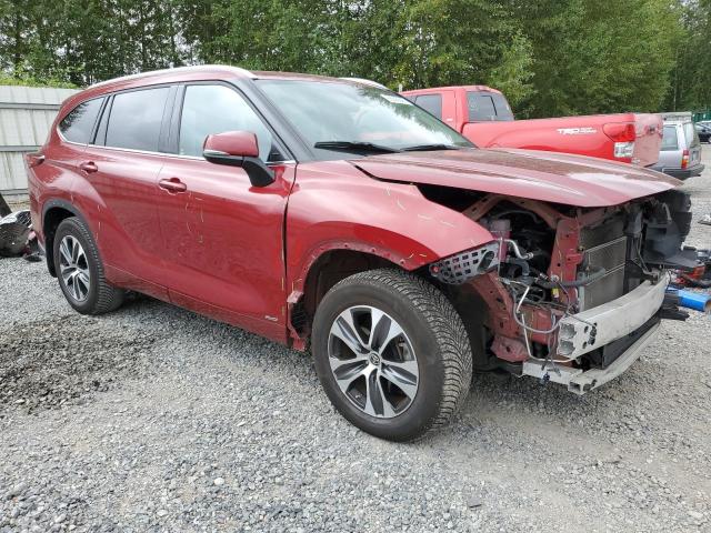  TOYOTA HIGHLANDER 2022 Bordowy
