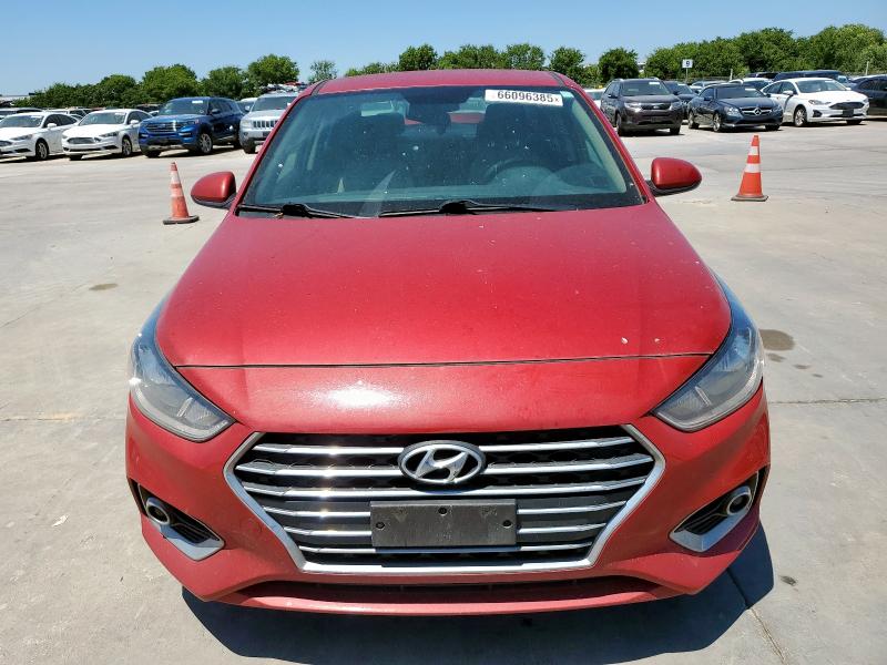  HYUNDAI ACCENT 2022 Red