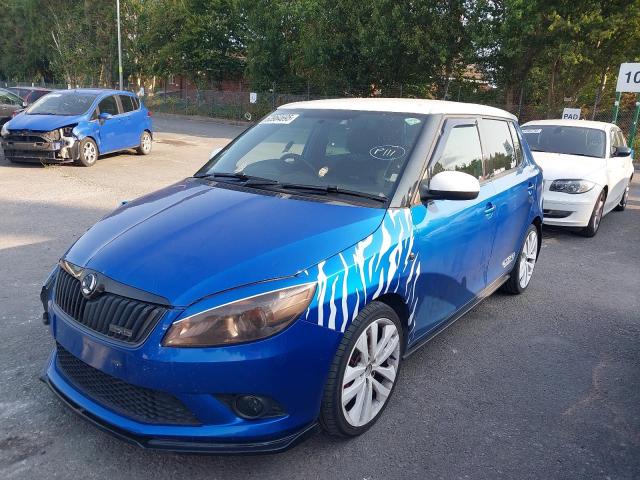 2010 SKODA FABIA VRS for sale at Copart GLOUCESTER