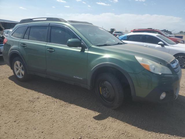  SUBARU OUTBACK 2013 Zielony