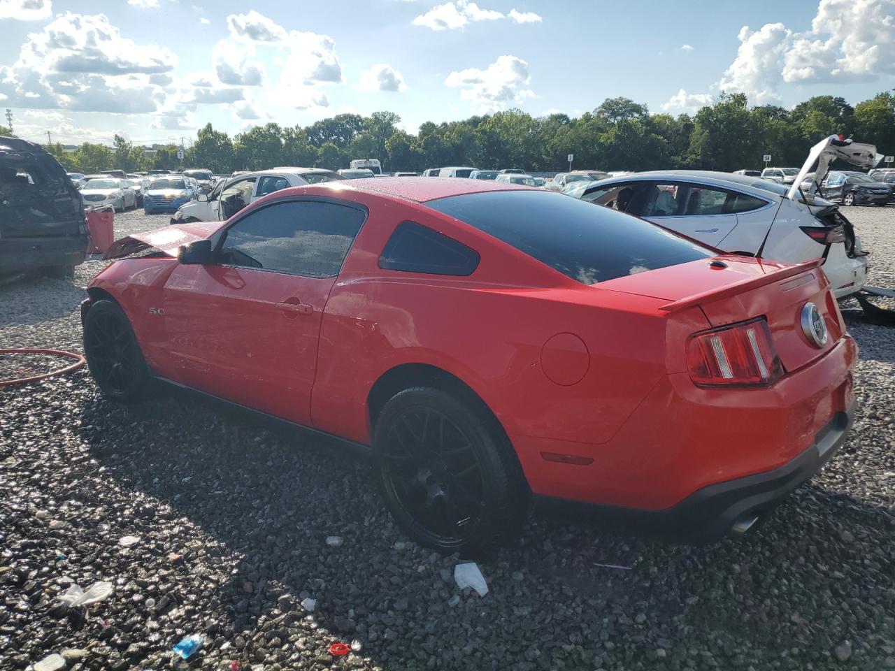 2011 Ford Mustang Gt red  gas 1ZVBP8CF4B5123659 photo #3