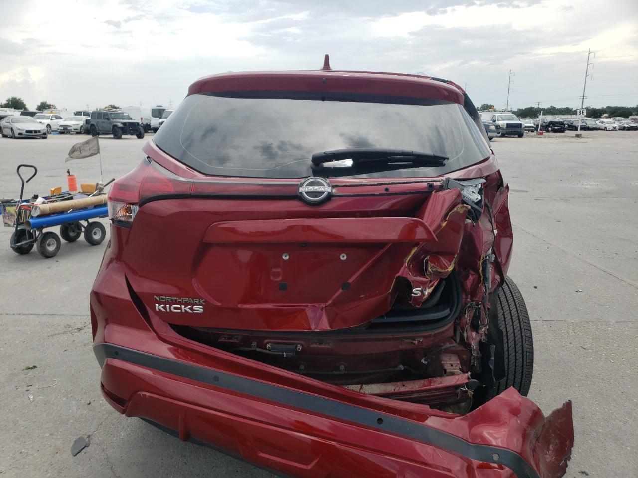 2022 Nissan Kicks Sv VIN: 3N1CP5CV5NL487772 Lot: 62293815