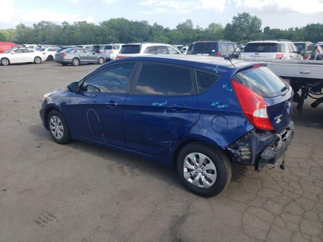Hatchbacks HYUNDAI ACCENT 2016 Blue