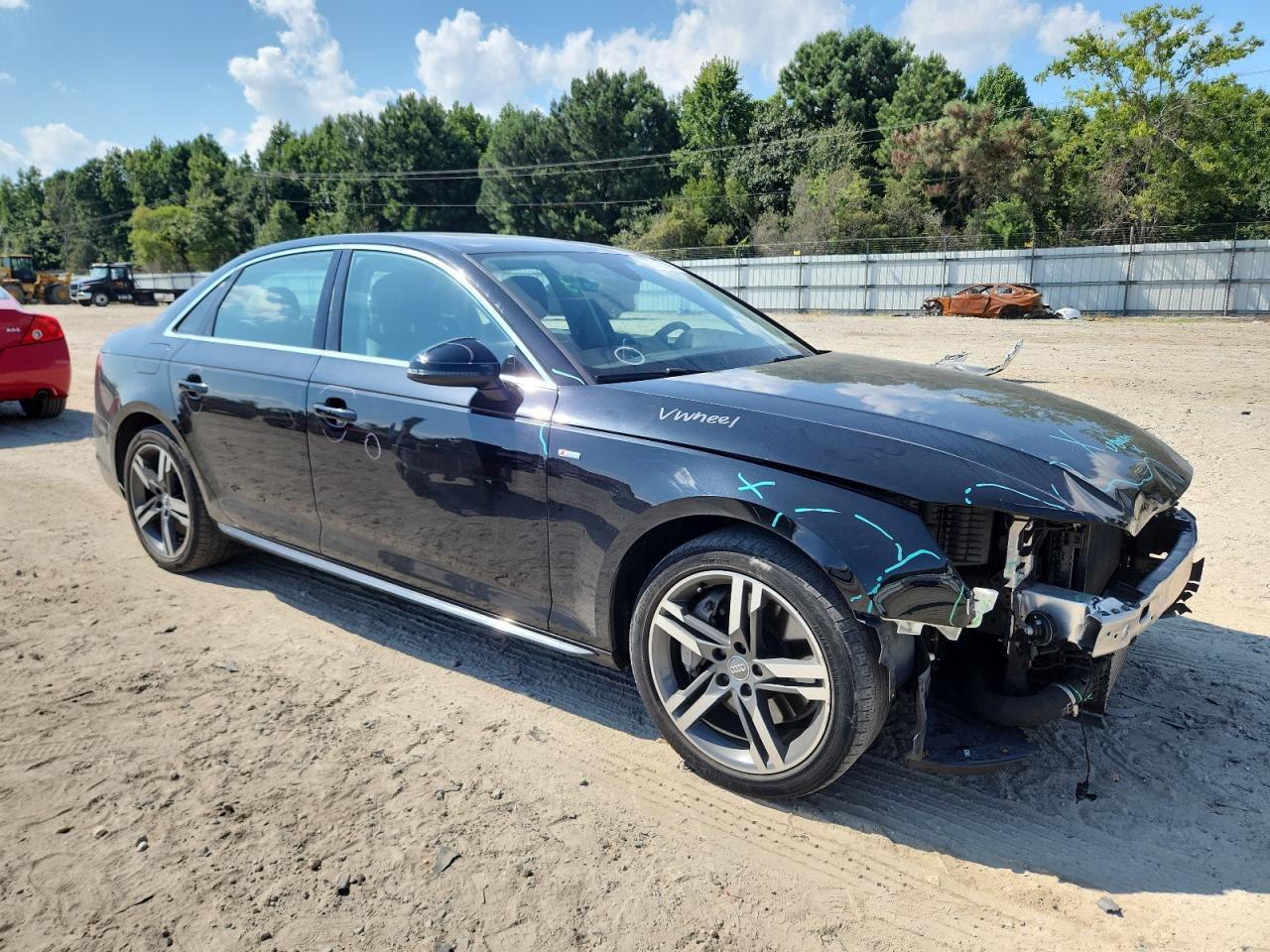 2018 Audi A4 Premium Plus VIN: WAUENAF40JA032043 Lot: 65780005