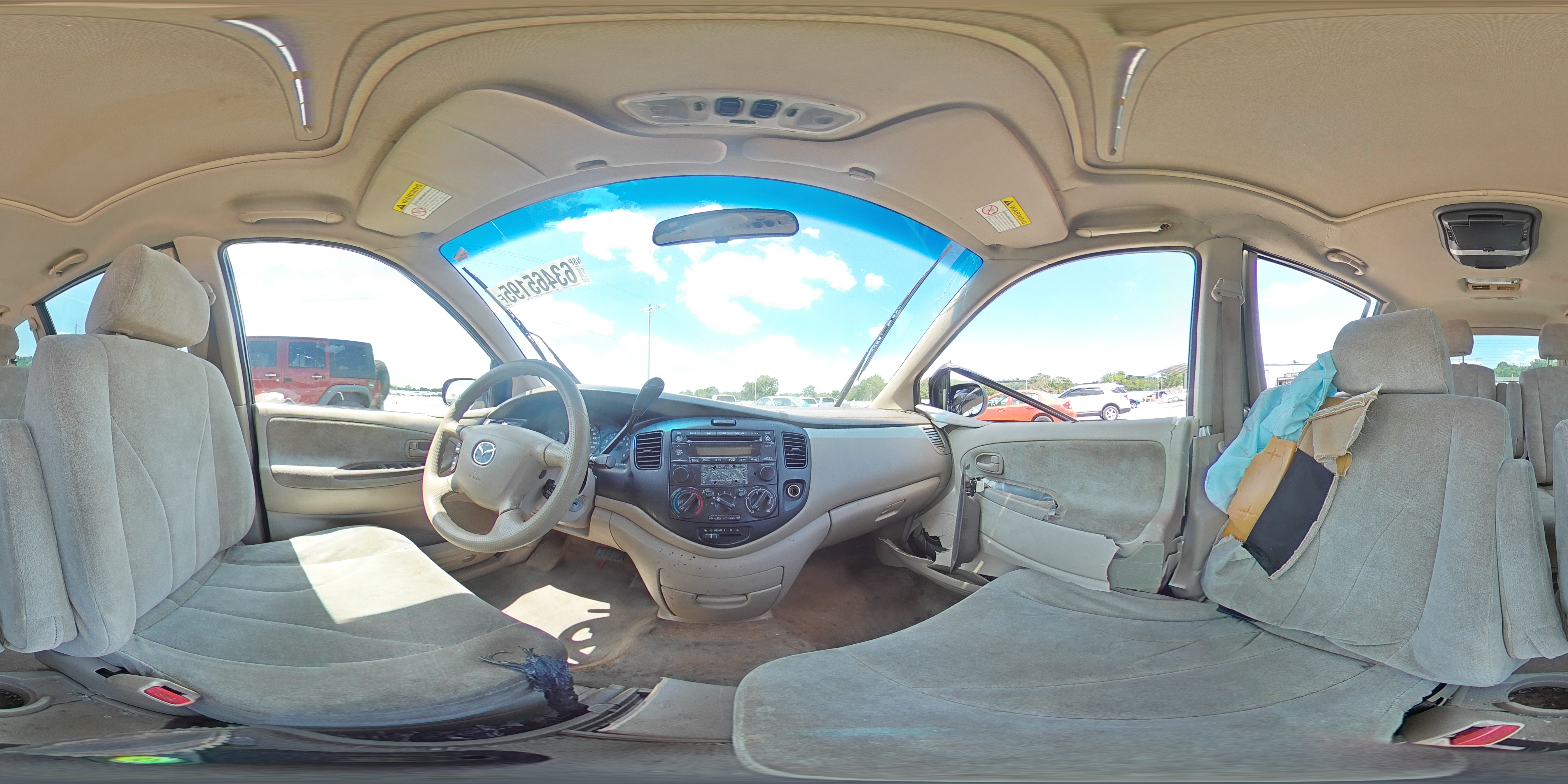2003 Mazda Mpv Wagon VIN: JM3LW28J730362505 Lot: 63465195