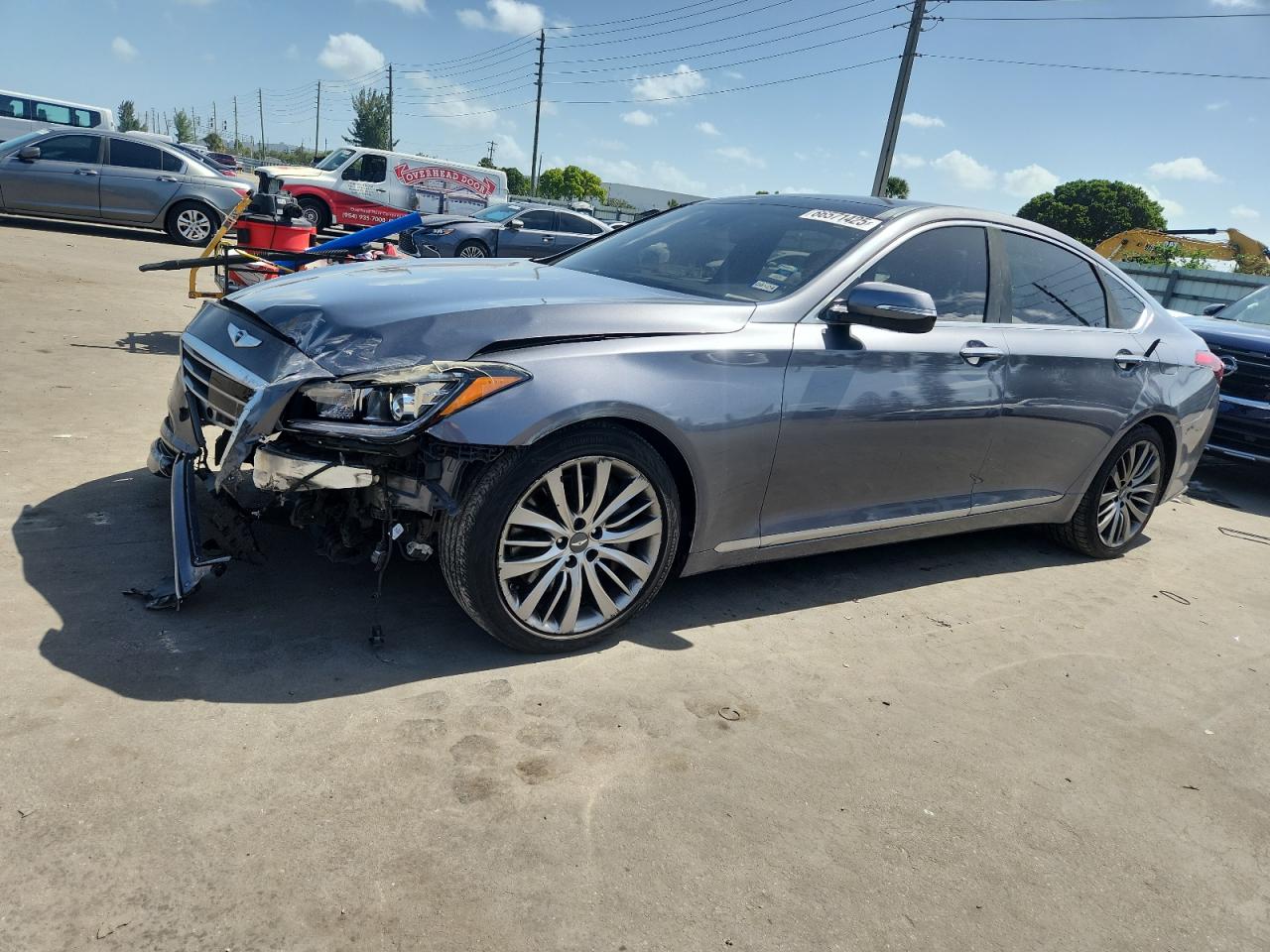 2015 Hyundai Genesis 5.0L VIN: KMHGN4JF9FU072354 Lot: 66571425