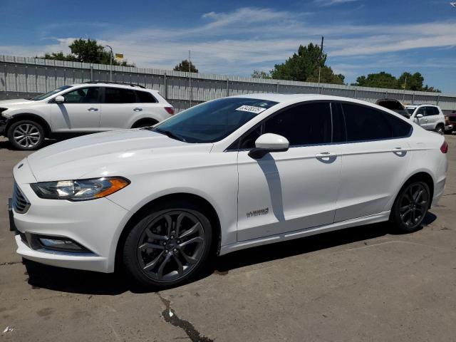  FORD FUSION 2018 Белы