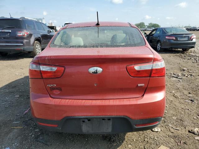  KIA RIO 2013 Czerwony