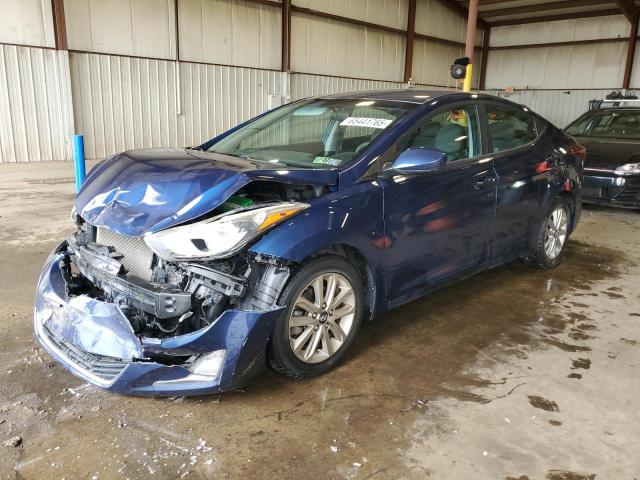  HYUNDAI ELANTRA 2015 Granatowy