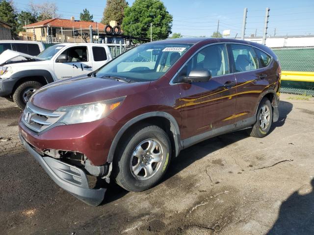 Parquets HONDA CRV 2013 Czerwony