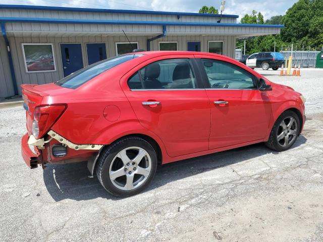  CHEVROLET SONIC 2015 Red
