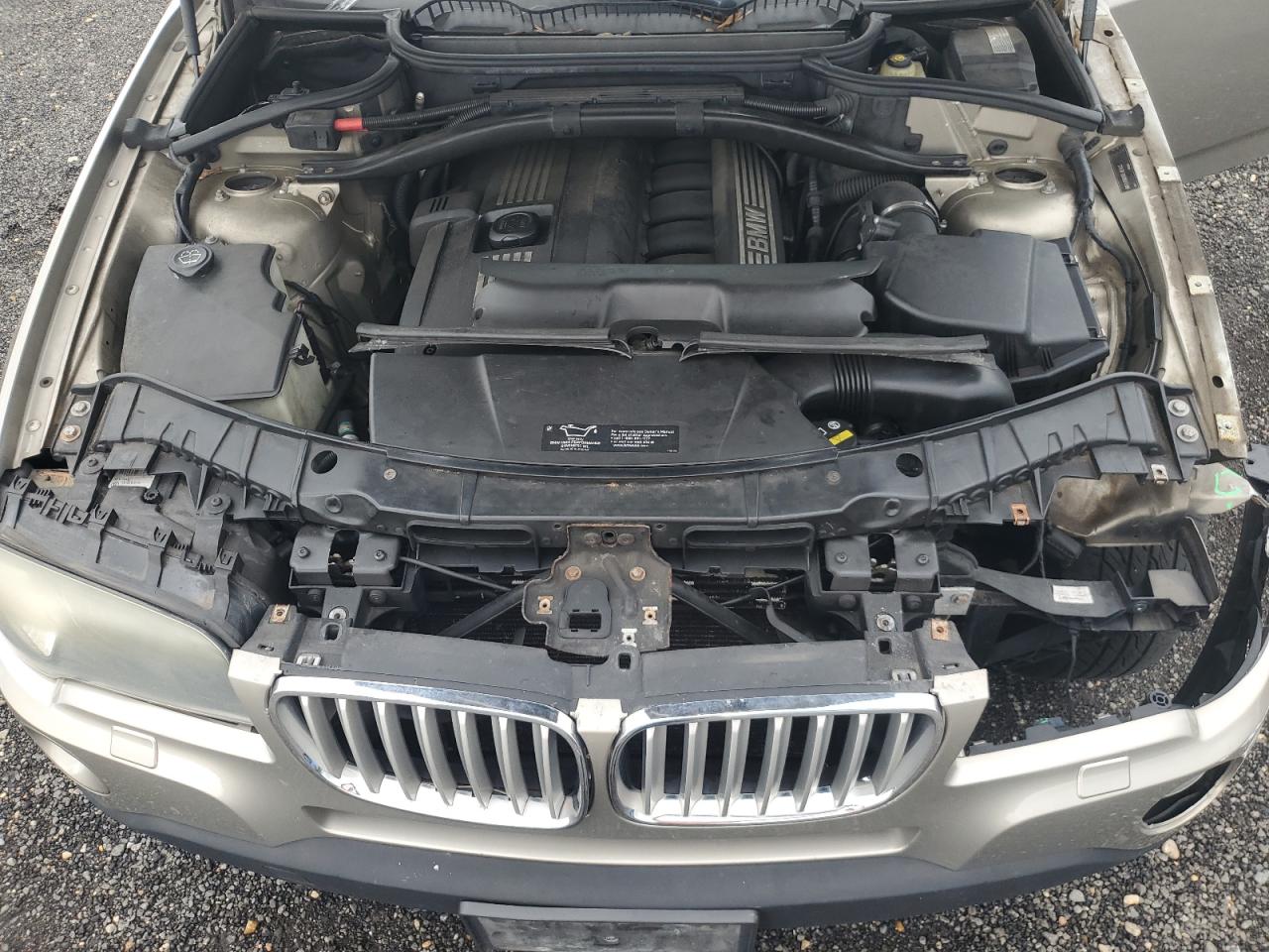 2007 BMW X3 3.0Si VIN: WBXPC93497WF09994 Lot: 61606875