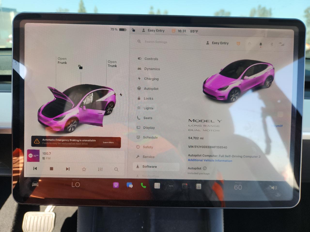 2021 Tesla Model Y VIN: 5YJYGDEE6MF158540 Lot: 62723435