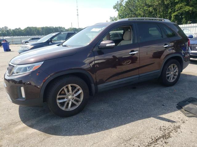 KIA SORENTO 2015 Maroon