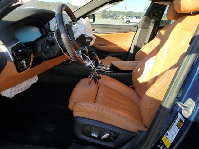  BMW 5 SERIES 2022 Синий