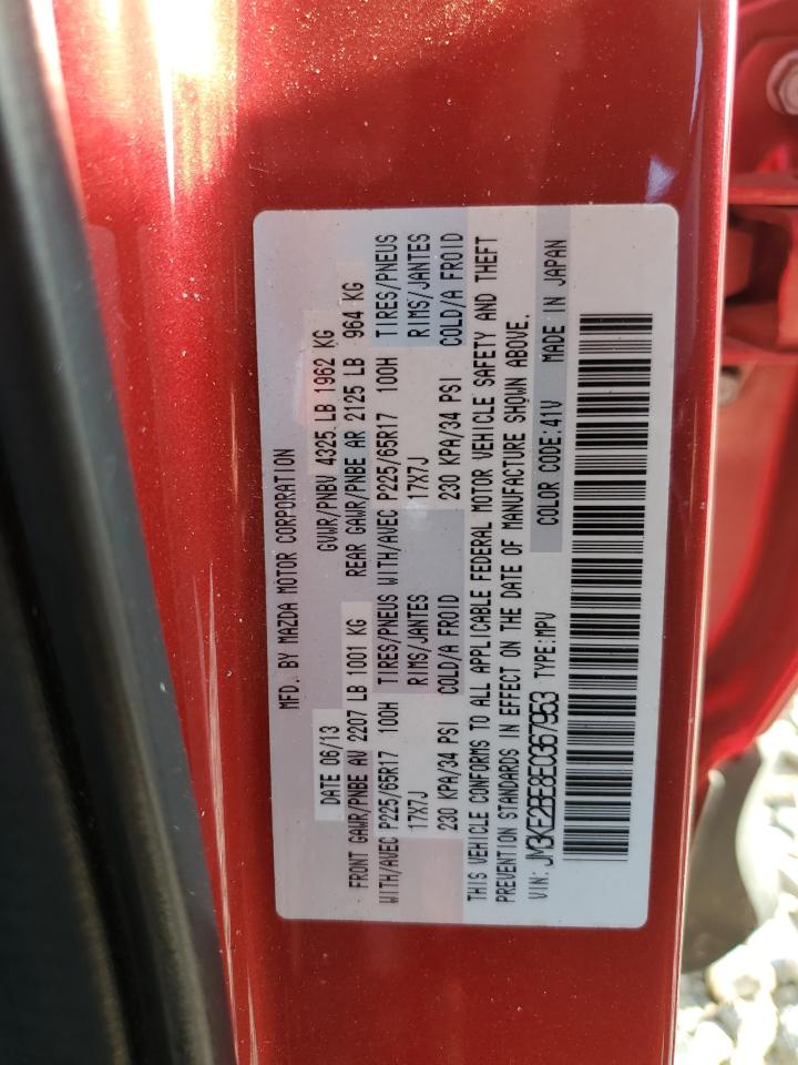 2014 Mazda Cx-5 Sport VIN: JM3KE2BE8E0367953 Lot: 65354735