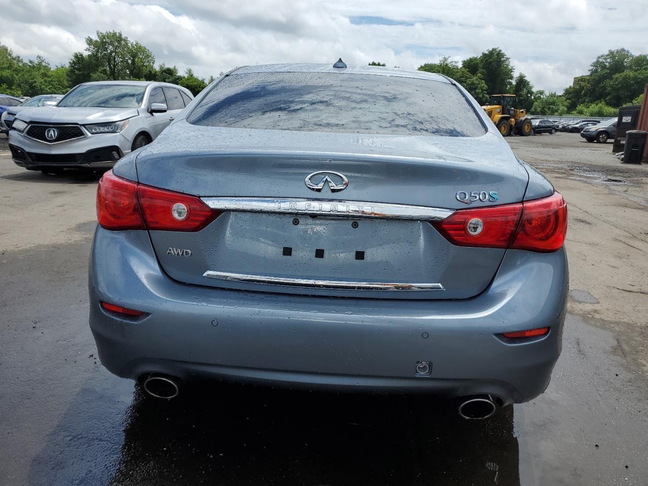 2014 Infiniti Q50 Hybrid Premium VIN: JN1AV7AR6EM703195 Lot: 63785645