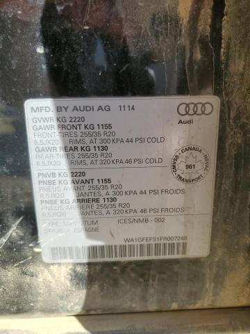 2015 AUDI Q3 PRESTIGE  