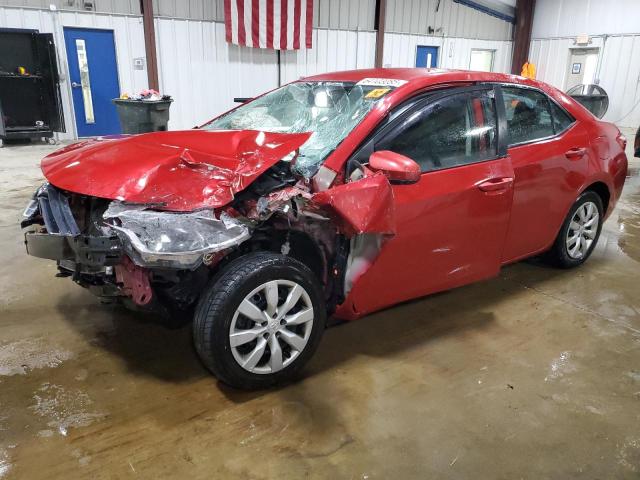  TOYOTA COROLLA 2015 Red