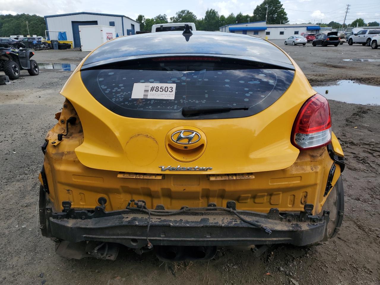 2016 Hyundai Veloster VIN: KMHTC6AD8GU293590 Lot: 64435135