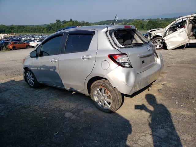 Hatchbacks TOYOTA YARIS 2015 Srebrny
