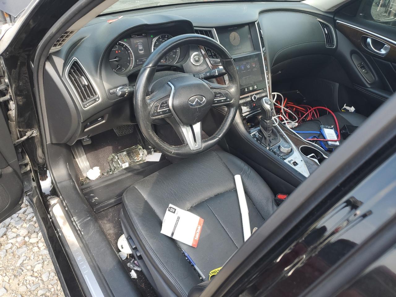 2018 Infiniti Q50 Luxe VIN: JN1EV7APXJM592063 Lot: 66166525