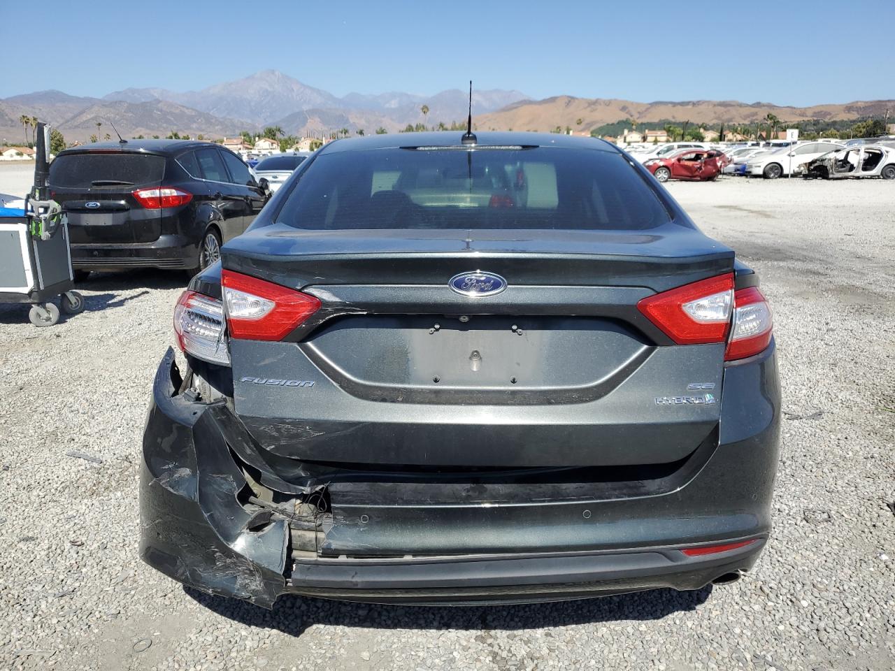 2015 Ford Fusion Se Hybrid VIN: 3FA6P0LU7FR128321 Lot: 66529615