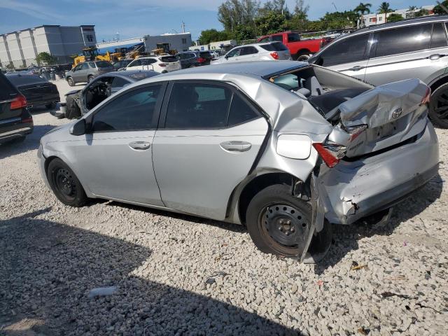  TOYOTA COROLLA 2016 Srebrny
