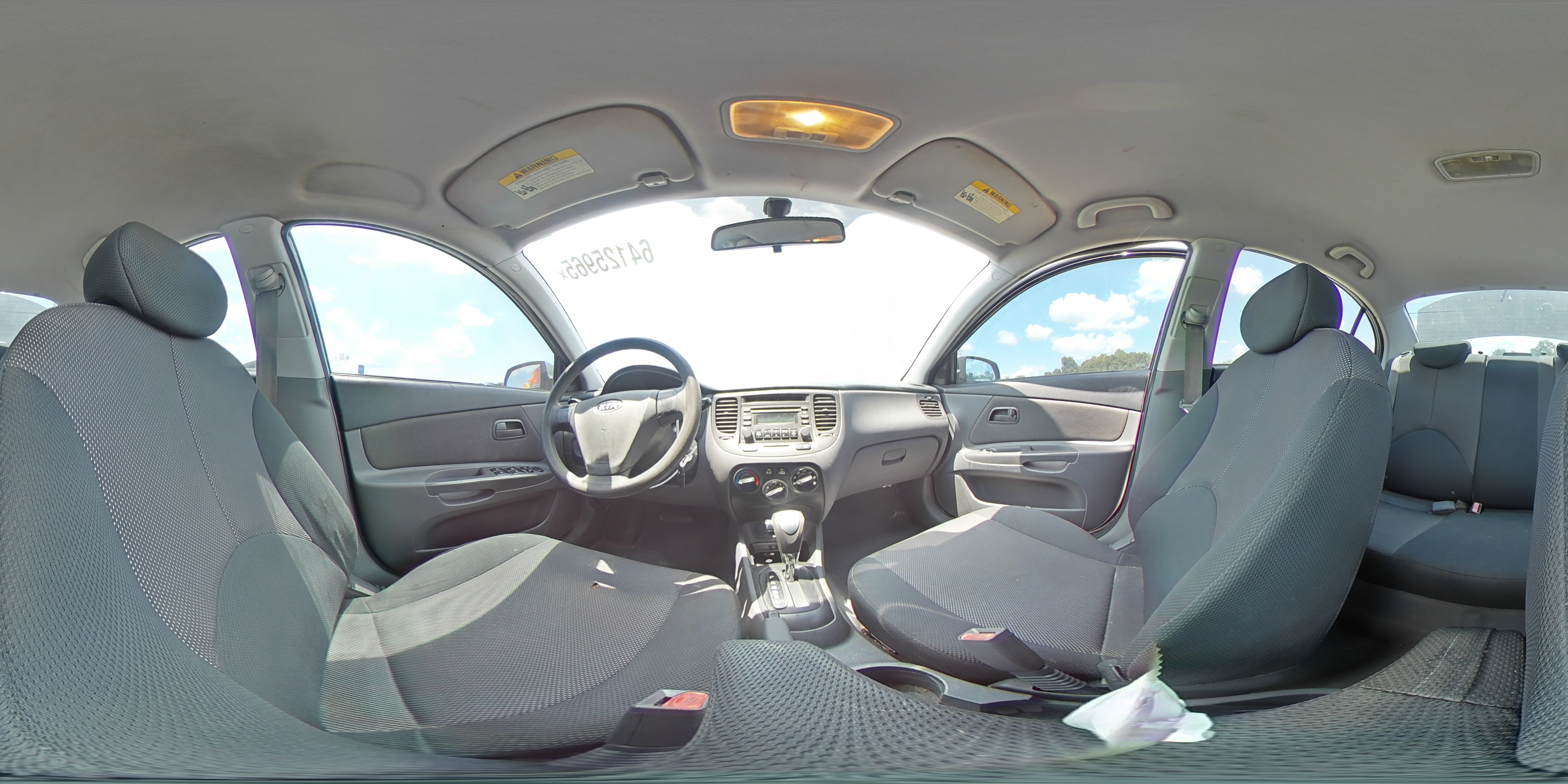 2008 Kia Rio Base VIN: KNADE123786322057 Lot: 64125965