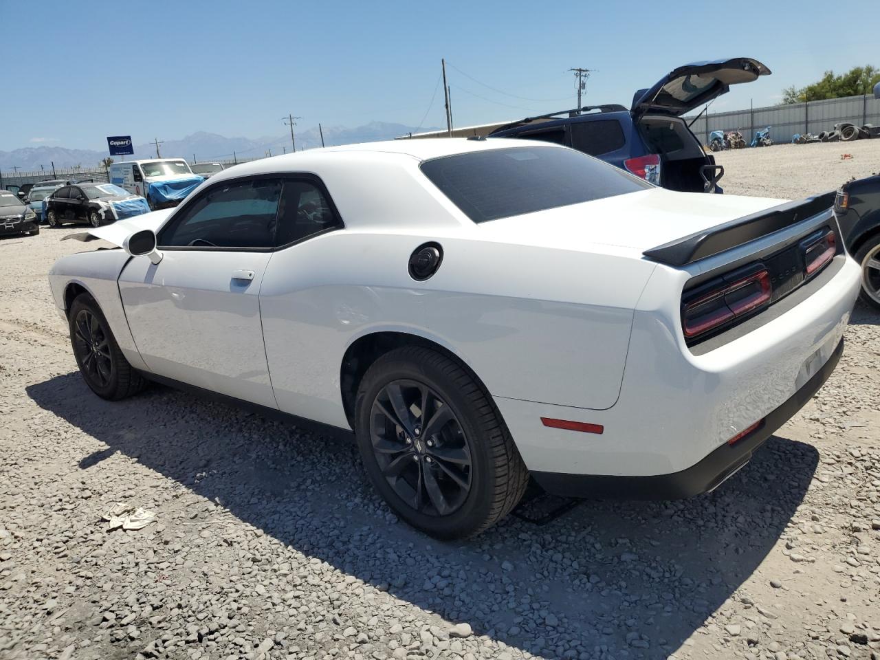 2023 Dodge Challenger Sxt white null flexible 2C3CDZGG9PH597538 photo #3