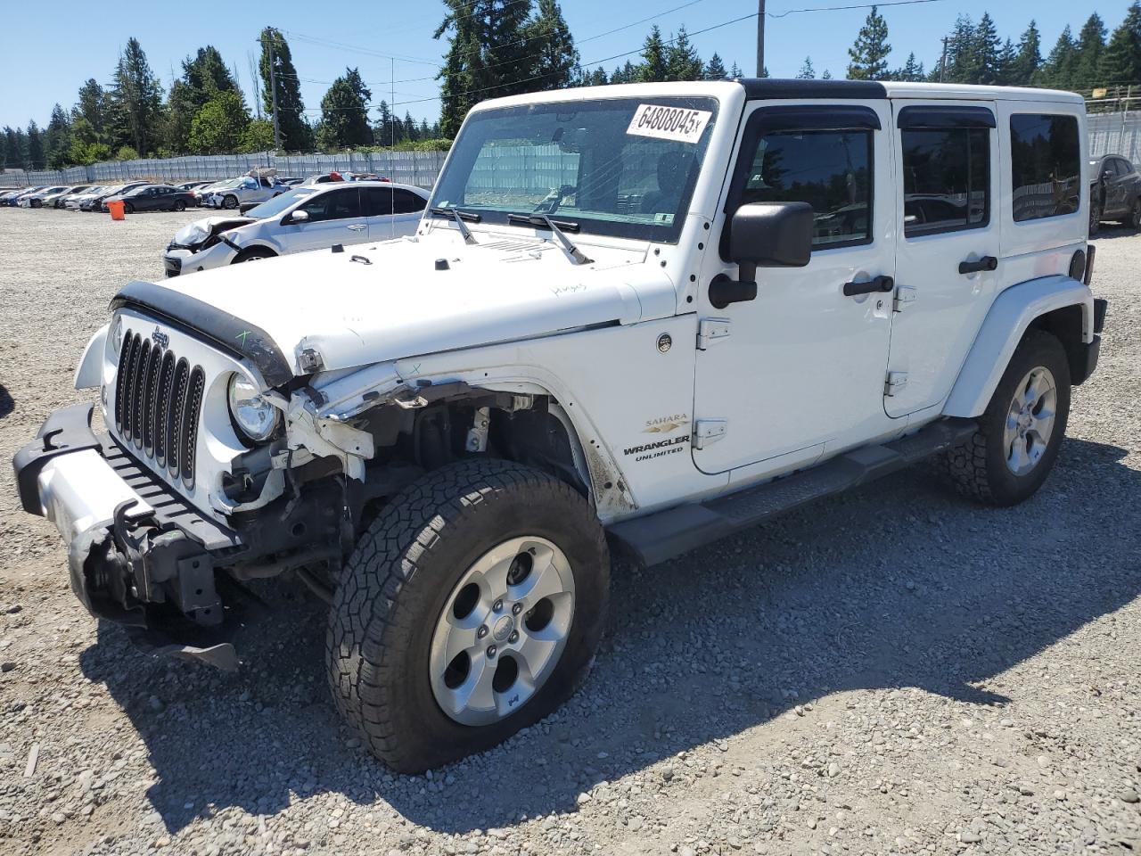 2015 Jeep Wrangler Unlimited Sahara VIN: 1C4HJWEGXFL700379 Lot: 64808045