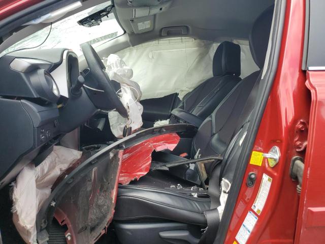 Parquets TOYOTA RAV4 2017 Czerwony