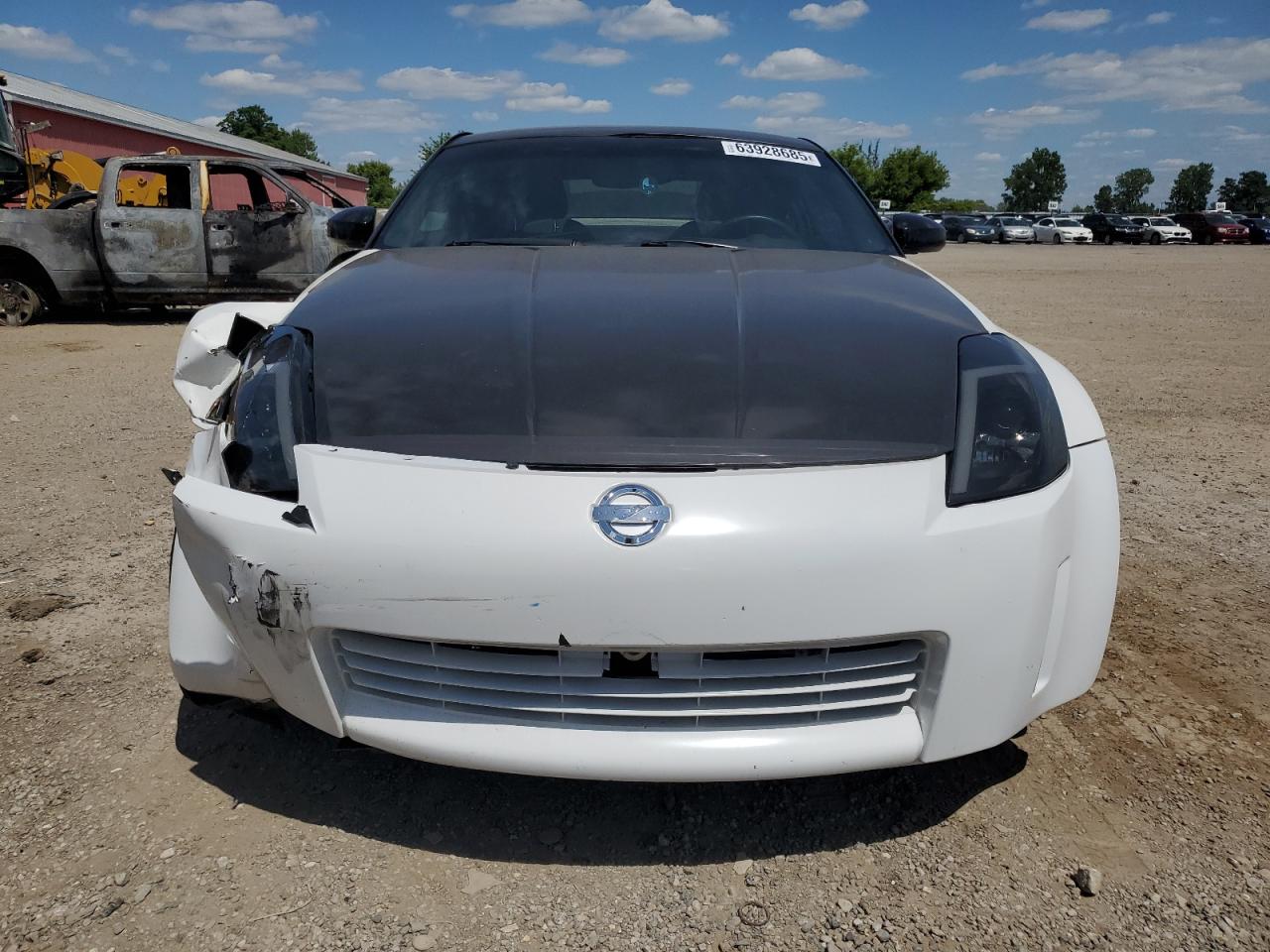 2005 Nissan 350Z Coupe VIN: JN1AZ34D35M604122 Lot: 63928685