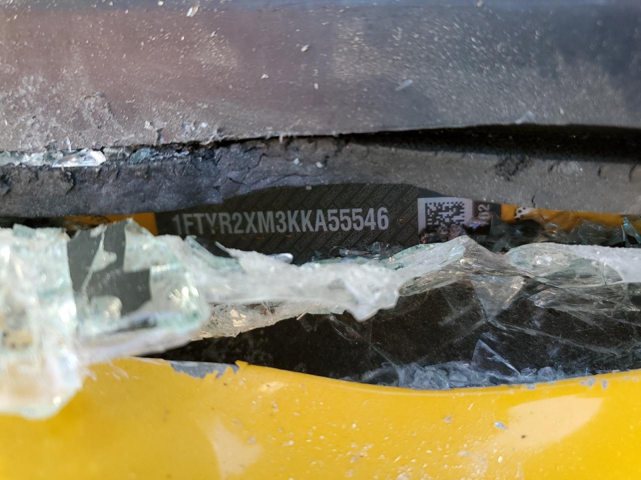 2019 Ford Transit T-250 VIN: 1FTYR2XM3KKA55546 Lot: 66168515